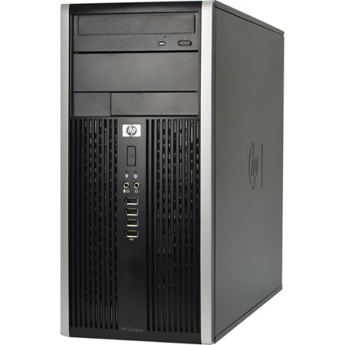 HP - Refurbished Compaq 6000 Pro Desktop - Intel Core 2 Duo - 4GB Memory - 160Gb Hard Drive - Black-Front_Standard 
