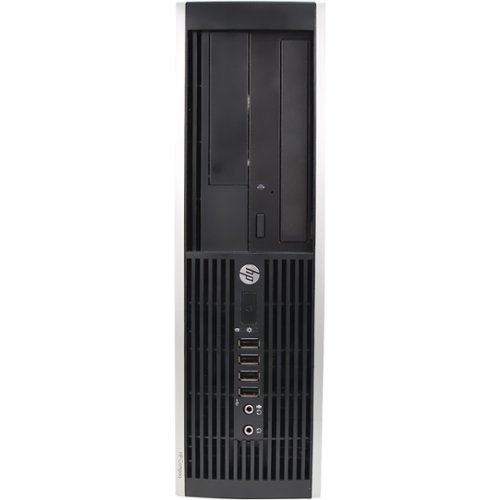 HP - Refurbished Compaq Desktop - Intel Pentium - 2GB Memory - Black-Front_Standard 