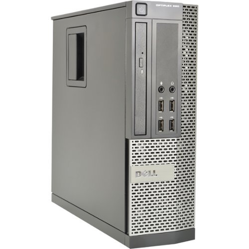 Dell - Refurbished OptiPlex 990 Desktop - Intel Core i5 - 4GB Memory - 1TB Hard Drive - Silver-Front_Standard 