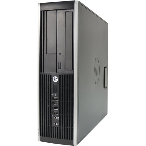 HP - Refurbished Compaq Desktop - Intel Core 2 Duo - 4GB Memory - Black-Angle_Standard 