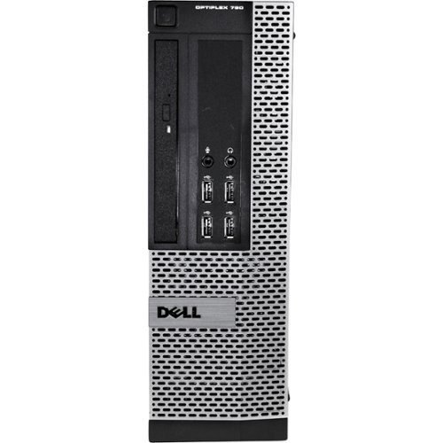 Dell - Refurbished OptiPlex Desktop - Intel Core i3 - 4GB Memory - 250GB Hard Drive - Silver-Front_Standard 