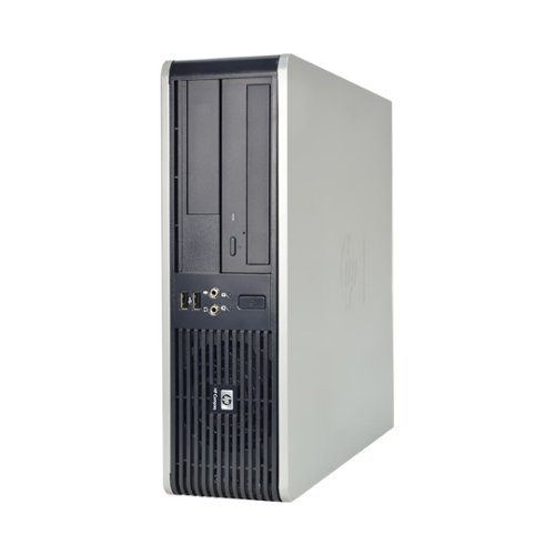  HP - Refurbished Compaq Desktop - Intel Core 2 Duo - 4GB Memory - Silver