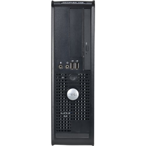 Dell - Refurbished OptiPlex Desktop - Intel Core 2 Duo - 2GB Memory - 160GB Hard Drive - Silver-Front_Standard 
