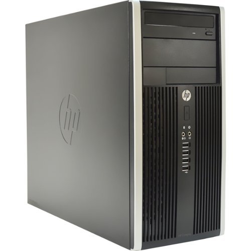  HP - Refurbished Compaq Desktop - Intel Core i3 - 8GB Memory - 250GB Hard Drive - Black
