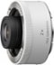 Sony - 2.0x Teleconverter Lens for Select Lenses - White-Angle_Standard