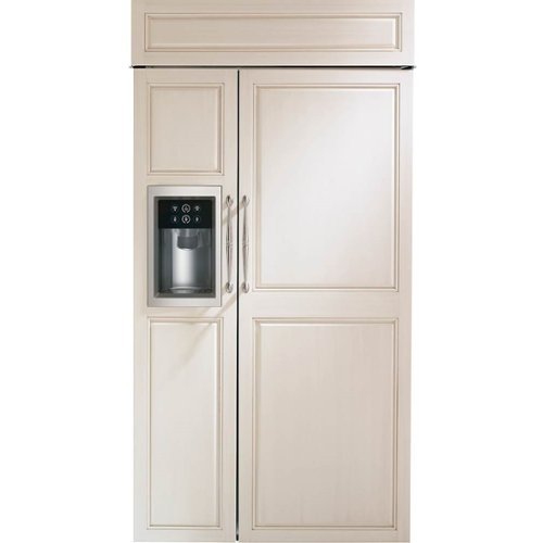 Monogram - 25.5 Cu. Ft. Side-by-Side Built-In Refrigerator - Custom Panel Ready-Front_Standard 