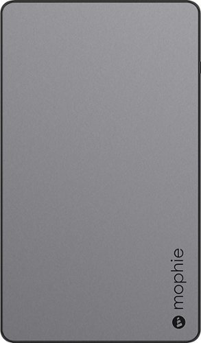 mophie - Powerstation 6000 mAh Portable Charger for USB devices - Gray