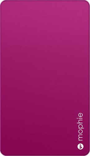  mophie - Powerstation 3000 mAh Portable Charger for Most USB-Enabled Devices - Pink