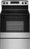 Amana - 4.8 Cu. Ft. Freestanding Electric Range - Stainless steel-Front_Standard 