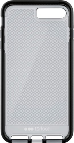 Tech21 EVO CHECK Case for Apple iPhone 7 Plus and 8 Plus - Smokey/Black GLOBAL SHIPPING