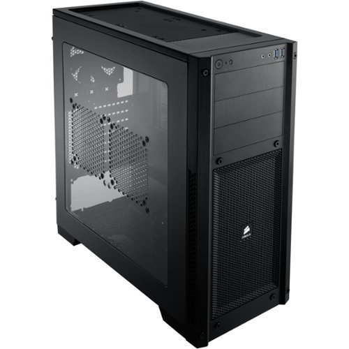 CORSAIR - Carbide Series® 300R ATX/Micro ATX Mid-Tower Case - Black-Front_Standard 