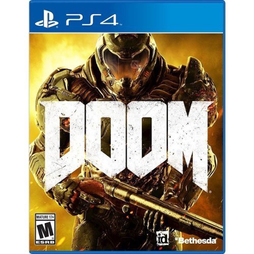 DOOM Standard Edition - PlayStation 4 [Digital]-Front_Standard 