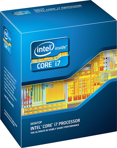  Intel - Core™ i7-3770 Socket LGA 1155 Processor - Blue