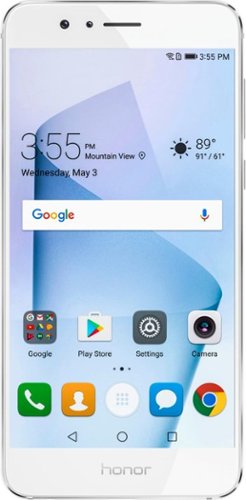  Huawei - Honor 8 4G LTE with 32GB Memory Cell Phone (Unlocked) - Pearl white