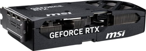 MSI NVIDIA GeForce RTX 5070 12G SHADOW 2X OC 12GB GDDR7 PCI Express Gen 5 Graphics Card - Black GLOBAL SHIPPING