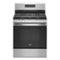 Whirlpool - 5.0 Cu. Ft. Freestanding Gas Range with Self-Cleaning and SpeedHeat Burner - Stainless Steel-Front_Standard
