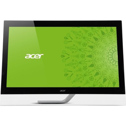 Acer - Refurbished T272HL 27" LED HD Touch-Screen Monitor - Black-Front_Standard 