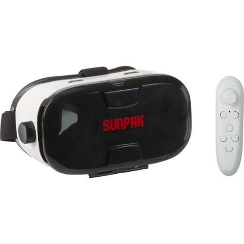  Sunpak - Virtual Reality Viewer with Deluxe Controller - White/Black