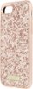 kate spade new york - Glitter Case with Bumper for Apple® iPhone® 7 - Rose gold/Exposed glitter rose gold-Front_Standard 