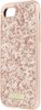 kate spade new york - Glitter Case with Bumper for Apple® iPhone® 7 - Rose gold/Exposed glitter rose gold-Front_Standard