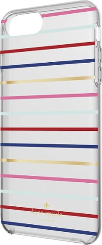  kate spade new york - Protective Hardshell Case for Apple® iPhone® 7 Plus - Multicolor/Surprise stripe gold