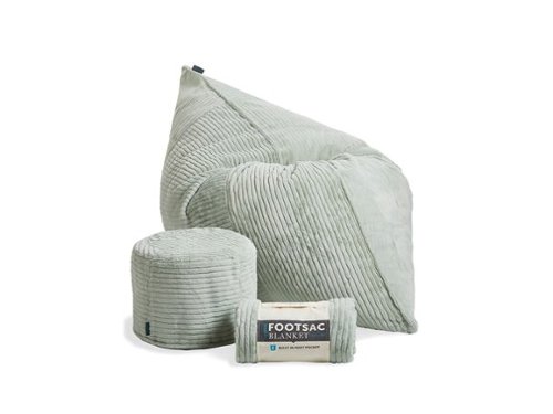 Lovesac - Pillowsac Bundle - Sea Mist Channeled Phur