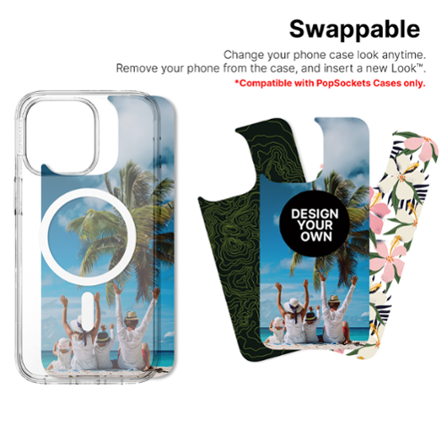 PopSockets IPhone 16 Pro Max Case With MagSafe - Clear Protective Case Compatible With Wireless Charging