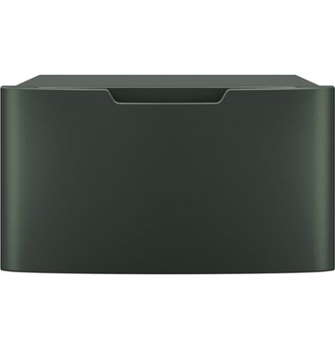 GE - 16” Laundry Pedestal with Storage Drawer for Select Washers and Dryers - Jade Green