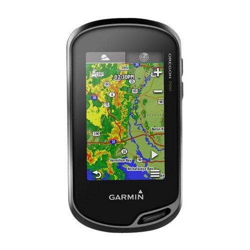 Garmin - Oregon 700; GPS with Built-In Camera and Built-In Bluetooth - Black-Front_Standard 