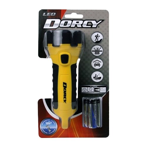 Dorcy 55 Lumen Incredible Floating Flashlight - Yellow / Black BUY IN EUROPE