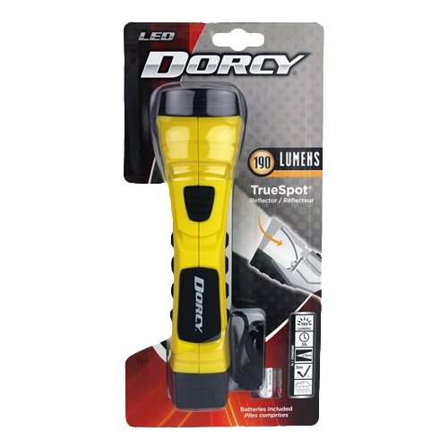 Dorcy CyberLight LED 190 Lumen Handheld Flashlight - Hardware Yellow BUY ONLINE