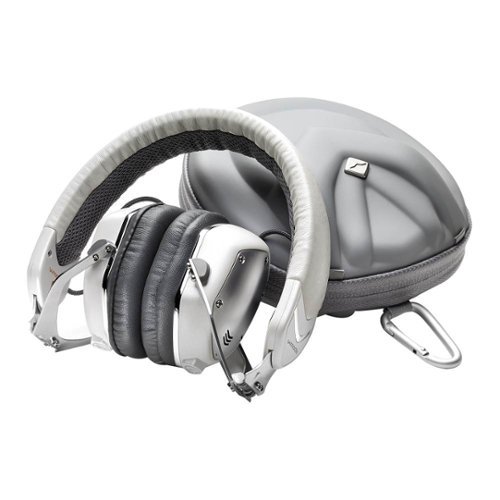 V-MODA XS Wired On-Ear Headphones - White Silver WORLDWIDE DELIVERY