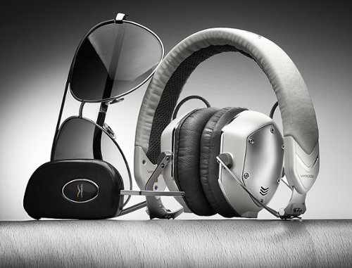 V-MODA XS Wired On-Ear Headphones - White Silver WHERE TO BUY