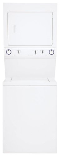  Frigidaire - 3.8 Cu. Ft. 8-Cycle Washer and 5.5 Cu. Ft. 4-Cycle Dryer Gas Laundry Center
