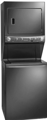 Frigidaire - 3.8 Cu. Ft. 9-Cycle Washer and 5.5 Cu. Ft. 9-Cycle Dryer Gas Laundry Center - Classic Slate-Angle_Standard 
