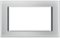 GE - 26.9" Trim Kit for Microwaves - Stainless Steel-Front_Standard