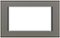 GE - 26.9" Trim Kit for Microwaves - Slate-Front_Standard