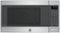 GE - 1.5 Cu. Ft. Convection Built-In Microwave with Sensor Cooking and Warming Oven - Stainless steel-Front_Standard
