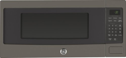 GE - 1.1 Cu. Ft. Mid-Size Microwave - Slate