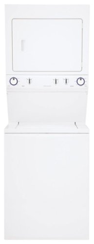  Frigidaire - 3.8 Cu. Ft. 8-Cycle Washer and 5.5 Cu. Ft. 4-Cycle Dryer Electric Laundry Center