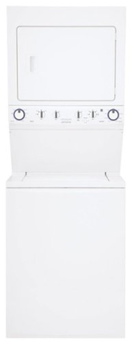  Frigidaire - 3.8 Cu. Ft. 9-Cycle Washer and 5.5 Cu. Ft. 9-Cycle Dryer Electric Laundry Center - Classic White