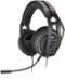 Plantronics - RIG 400HX Wired Stereo Gaming Headset for Xbox One - Black-Front_Standard