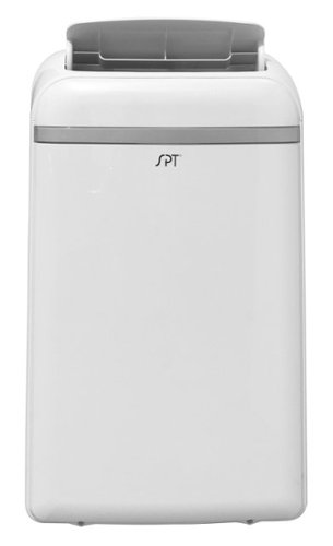 SPT - 13,500 BTU Portable Air Conditioner – Cooling only - White-Front_Standard 