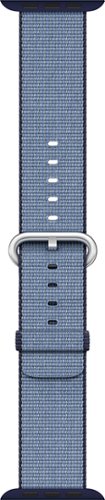  Woven Nylon for Apple Watch 38mm - Navy/Tahoe Blue