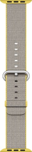  Woven Nylon for Apple Watch 38mm - Yellow/Light Gray