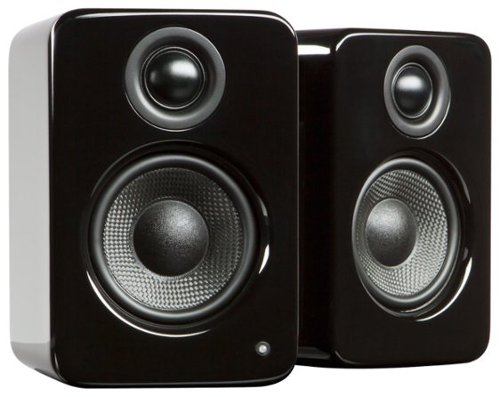  Kanto - YU2 3&quot; 2-Way Powered Desktop Speakers (Pair) - Gloss Black