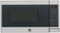 GE - 0.7 Cu. Ft. Spacemaker Countertop Microwave Oven - Stainless Steel-Front_Standard