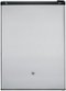 GE - Spacemaker 5.6 Cu. Ft. Mini Fridge - Stainless Steel-Front_Standard