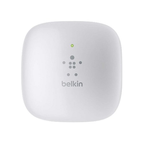 Belkin - Wireless-N Wi-Fi Range Extender - White-Front_Standard 