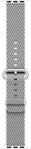  Check Woven Nylon for Apple Watch 38mm - White